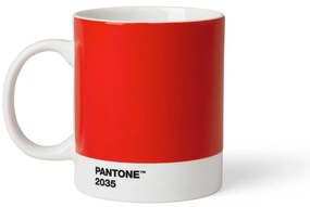 Červený keramický hrnček 375 ml Red 2035 - Pantone