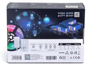 Aigostar - LED RGBW Stmievateľný pásik LED/48W/12V 2x7,5 m Wi-Fi