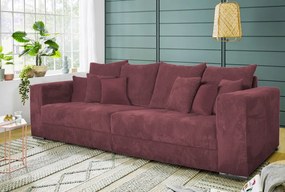 Pohovka Richard, tmavo ružová látka