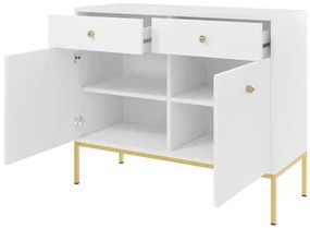 Komoda Tonkor Gold TKSZ104, Farby:: biela