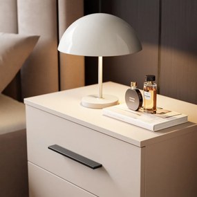 NOČNÝ STOLÍK MARION KAŠMÍR ČIERNE ÚCHYTKY