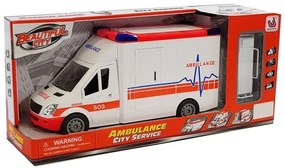 LEAN TOYS Sanitka na batérie – zvuk, svetlá