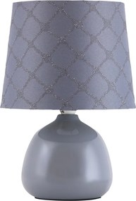 Rabalux 4381 Ellie stolná lampa, sivá