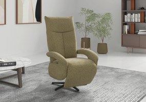 XXXLutz RELAXAČNÉ KRESLO, textil, olivovozelená Sit & More - Online Only obývacie izby - 00014401323X