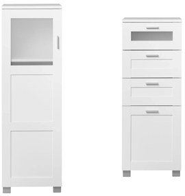 Livarno home Skrinka do kúpeľne Basel + Kúpeľňová skrinka Basel  (800008694)