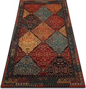 Koberec Polonia 235x350 Astoria Romby rubin Vlna #POL240