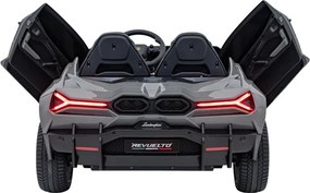 Elektrické autíčko Lamborghini Revuelto XL sivé