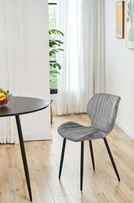 Jedálenská stolička SJ.17 sivá