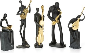 DEKORAČNÁ SOŠKA RICO 15X11X36 CM ČIERNA