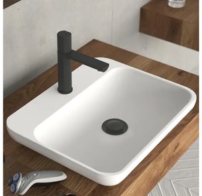 Schütte Umývadlová batéria New York s ventilom Pop-up (čierna matná)  (100354683)