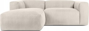 Modulárna rohová sedačka do obývačky ľavá mäkká Konsimo Buffo béžová