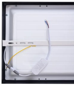 LED Panel LED/36W/230V 4000K 30x60 cm čierna