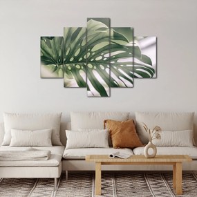 Obraz - List monštier (150x105 cm)