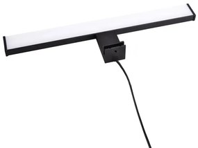 LED Kúpeľňové osvetlenie zrkadla ELBA LED/8W/230V 4000K 40 cm IP44 čierna