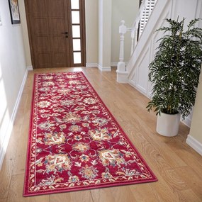 Červený koberec behúň 80x240 cm Orient Caracci - Hanse Home
