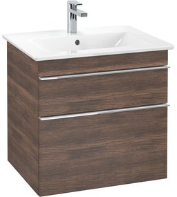 VILLEROY &amp; BOCH Venticello závesná skrinka pod umývadlo, 2 zásuvky, 603 x 502 x 590 mm, Arizona Oak, A92401VH