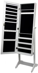 Skrinka na šperky so zrkadlom 41,5 x 36,5 x 147 cm