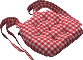 Sedák Martin farba produktu červená látka vzorované