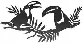 Kovový vešiak na stenu TUKANI