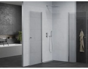 Mexen Pretoria DUO sprchovací kút 100x100cm, 6mm sklo, chrómový profil-číre sklo, 852-100-100-02-00