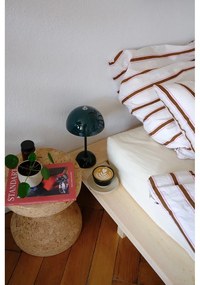 Jednolôžková posteľ z borovicového dreva s roštom v prírodnej farbe 120x200 cm Japan – Karup Design