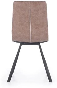 Halmar Jedálenská stolička K280, hnedá/eko koža