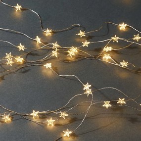 Butlers STAR LIGHTS LED Světelná reťaz drátené hviezdy s USB 100 svetiel