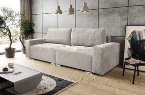 Rozkladacia pohovka Anafi, šedo-béžová látka