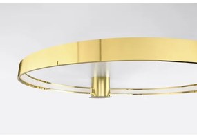 Thoro TH.252 - LED Stropné svietidlo RIO LED/50W/230V CRI90 3000K pr. 78 cm zlatá