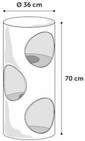 Flamingo Škrabadlo pre mačky GRETA sivá, 70 cm