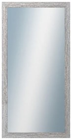 DANTIK - Zrkadlo v rámu, rozmer s rámom 50x100 cm z lišty RETRO šedá (2530)