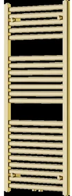 Mexen Hades kúpeľňový radiátor 1200 x 500 mm, 450 W, zlatý - W104-1200-500-00-50