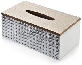 Mondex Drevený box na vreckovky Susie Vienna, 24x13x9,5 cm