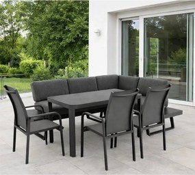 Jedálenská súprava EXPERT PLUS AVERSA KERAMIK antracit, 3+2+1