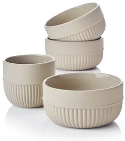 novoform Kameninová misa Root Beige Ø 25 cm