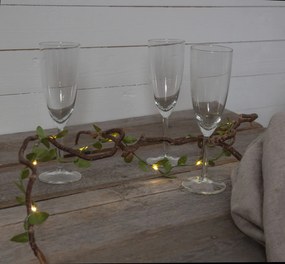 STAR TRADING Svetelná LED girlanda Leaf 95 cm