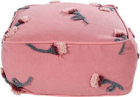 Lorena Canals Sedací vak ENGLISH GARDEN Ash Rose - 54x54 cm