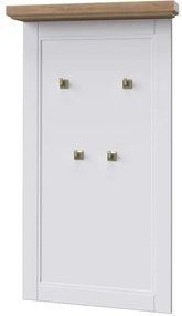 Vešiaková stena Tara Clk biela mat