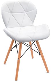 Bestent Jedálenské stoličky 4ks kožené Diamond