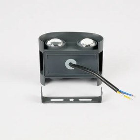 Brilagi - LED vonkajšie nástenné svietidlo FLAREBOX LED/4W/230V antracit IP65