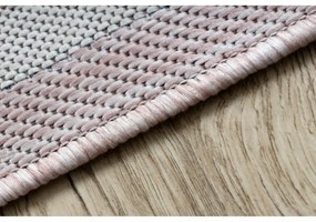 Kusový koberec Labyrint ružový 140x190cm