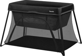 Lionelo - Cestovná postieľka 3 v 1 ALICE Black