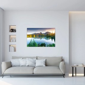 Obraz - Jazero (90x60 cm)
