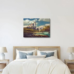 Obraz - Stredoveký hrad (70x50 cm)