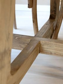 Prírodný okrúhly stôl Grimaud Unit - Ø 92*43 cm