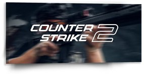 Sablio Obraz Counster Strike 2 Voják 2 - 110x50 cm