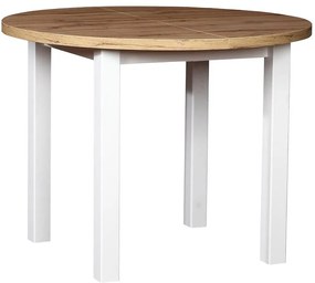 Stôl St-56 100+2x40 Wotan/Biela