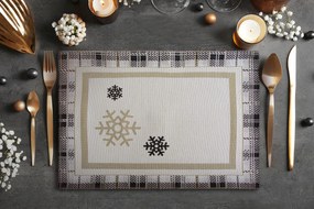 VIANOČNÉ GOBELÍNOVÉ PRESTIERANIE NA STÔL ANGEL 35X45 CM VZOROVANÁ