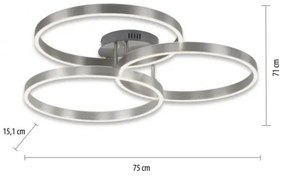 Paul Neuhaus 6233-55-LED Stmievateľné svietidlo PAAN LED/45,5W/230V 2700-5000K+DO