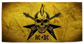 Sablio Uterák ACDC Lebka - 30x50 cm
